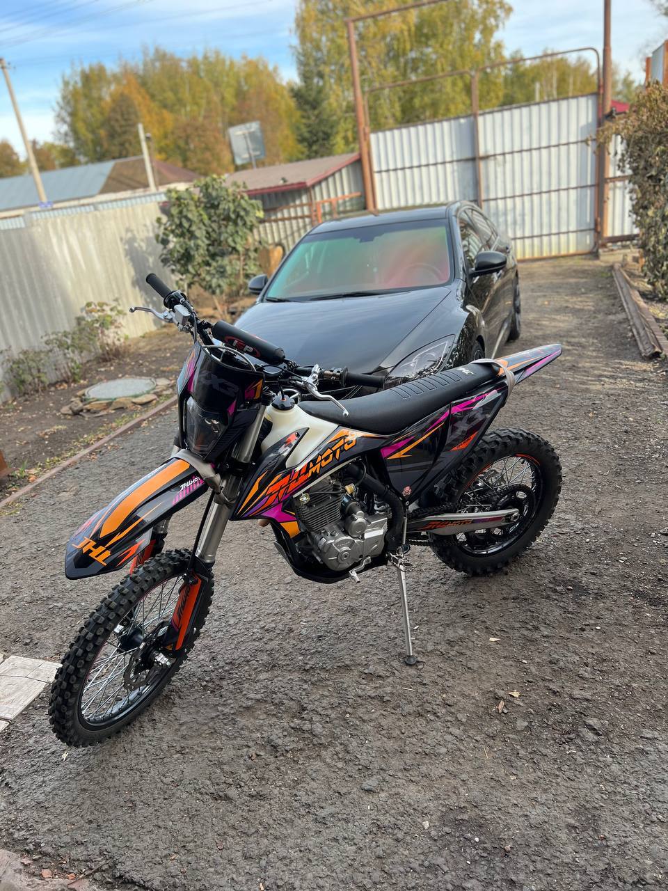 Отличный мотоцикл с пробегом 70 м/ч